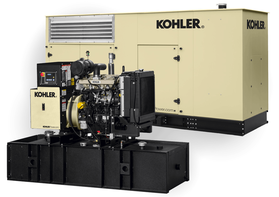 kohler liquid cooled generators